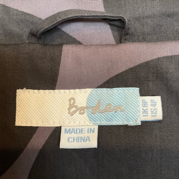 Boden Rainy Day Fleece Lined Polka Dot Mac Coat - Picture 7 of 10